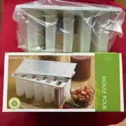 Fox Run Popsicle Maker Frozen Treat Ice Pop Mold with 24 Sticks, BPA Free