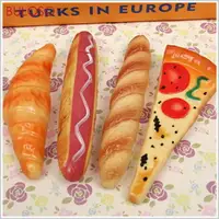 在飛比找樂天市場購物網優惠-美食造型圓珠筆 造型筆 圓珠筆 原子筆 披薩 麵包 熱狗（可