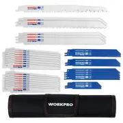 32-Piece Reciprocating Saw Blade Set - Metal/Woodcutting Saw Blades, Pruner Saw