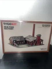 Vintage Tyco Old Time Factory Kit #7791 HO Scale Partially Sealed Rare