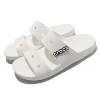 在飛比找ETMall東森購物網優惠-Crocs 涼拖鞋 Classic Sandal 白 男鞋 