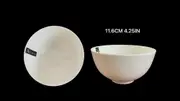 bulk 24 Round Serving Bowl Soup Rice Dinner Kitchen White 11x7cm