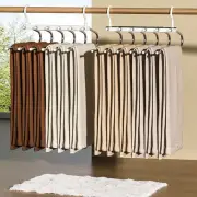 Folding Magic Trousers Rack 6 In 1 Clothes Drying Rack Pants Rack Household