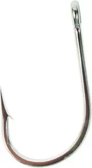 Mustad Southern and Tuna Hook, Forged, Knife Edge Point, Ringed : 7732-SS-8/0-10