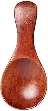 Eco-Friendly Natural Wood Spoons Set: Durable Short Mini Condiment Spoons for Kitchen & Dining - Ideal for Spices, Desserts, Coffee & Tea Mixing - Available in Packs of 5 or 10