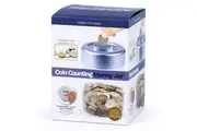 Coin Counting AU Coins Money Digital LCD Display Clear Piggy Bank Counter Jar