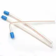 Dental Saliva Ejectors Suction Ejector Color clear/blue
