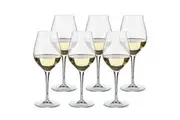 LUIGI BORMIOLI VINEA MALVASIA ORVIETO WHITE WINE GLASSES - 350ml SET 6