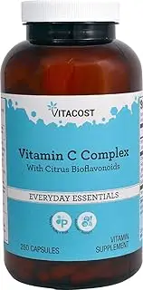 Vitacost Buffered C w/Bioflavonoid Complex - 1000 mg per serving - 250 Capsules