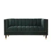 Malbec 2 Seat Sofa Green