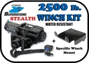 KFI 2500 lb. Stealth Winch Mount Kit Can-Am '10-'20 Commander 800 / 1000 / E