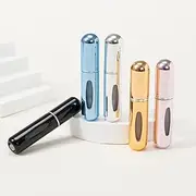 5 Refillable Perfume Spray Bottles for Travel