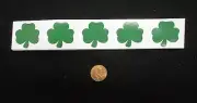 SHAMROCK TANNING STICKER Stickers Scrapbooking Crafts