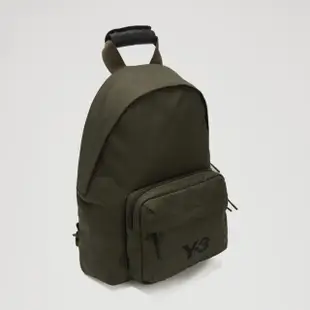 【Y-3 山本耀司】Adidas TECH BACKPACK 帆布後背包 叢林綠(HR8454)