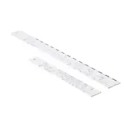 Paint Mixing Ruler Scale Paint Mixing Ruler Standard Steel Painting Mixing Tool