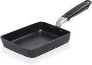 TECHEF Japanese Omelette Egg Pan, Coated with New Teflon Select (Pfoa Free), Made in Korea / (MediumBlack)