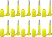 Shipping Containers Bolt Seals/Shipping Container Locks/Durable/Metal / 10 Pcs/Yellow