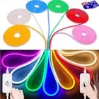 12V Led Light Bar Neon Light 120LED/M Flexible Waterproof Rope Tube Strip Party