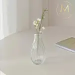 【FLORAL M】羅馬玻璃貝拉小花瓶(花瓶/插花/玻璃瓶/小口花瓶/花器/花盆/陶瓷花瓶/桌面擺飾)