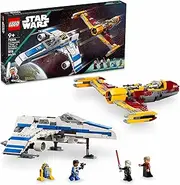 [LEGO] Star Wars: Ahsoka New Republic E-Wing vs. Shin Hati’s Starfighter 75364 Star Wars Playset Based on The Ahsoka TV Series, Show Inspired Building Toy for Ahsoka Fans Featuring 5 Star Wars Figures