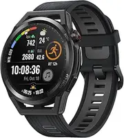 [HUAWEI] Watch GT Runner 46 mm Smartwatch, Dual Band GNSS with 5 Systems, Accurate Heart Rate Capture, Scientific Running Program, AI Running Trainer, Black, German Version