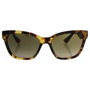 Miu Miu Miu Miu MU 06R 7S0-1X1 - Light Havana/Brown Gradient by Miu Miu for Women - 57-18-140 mm Sunglasses