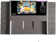 Royal Retro Magical Pop'n USA Version 16 bit Big Gray Game Card For NTSC/PAL Game Player-(NTSC USA SHELL)