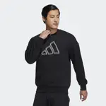 【豬豬老闆】ADIDAS ST LOGO SWEAT 黑 休閒 運動 圓領 衛衣 大學T 男款 H39359