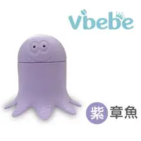 在飛比找大樹健康購物網優惠-（滿399送手帕）【Vibebe】矽膠洗澡玩具-章魚紫