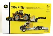 2024 ERTL 1:50 *JOHN DEERE* Kenworth T880 Semi & Lowboy w/904 P-Tier Loader SET