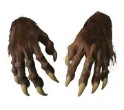 Werewolf Hands Halloween Costume Accessory - Realistic, Long Claws, Perfect Fit