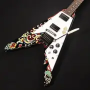 Epiphone / Inspired by Gibson Custom Jimi Hendrix Flying V Ebony S/N:24121520430