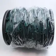 1000FT C7 Light String Christmas Stringer, E12 Christmas Light Sockets 12" Sp...