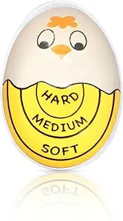Egg Timer, Color Changing Egg Timer for Boiling Eggs - Egg Boiler Timer for Soft,Medium & Hard Eggs,Cute Egg Timer for Kitchen, Easy-to-Read, Safe BPA-Free, Cook Eggs Perfectly Every Time.