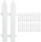 Christmas Tree Fence White Plastic Picket Fence Xmas Tree Home Garden Wedding Pa