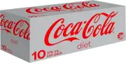 Brand New Coca-Cola Diet Soft Drink Multipack Cans 10 x 375mL (Pack Of 2) AU