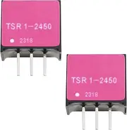 2Pcs 5V 1A TSR 1-2450 Non Isolated DC/DC Converter Non-Isolated Power Module Converter Switching Regulatorfor Device Installations