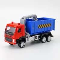 在飛比找iOPEN Mall優惠-Volvo 資源回收車 1:72模型車 環保衛生回收卡車 V