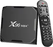 Android TV Box 4GB RAM 32GB ROM 2.4G + 5.8G WiFi 1000M LAN X96 Max+ Android Box Amlogic S905X3 Quad-core Bluetooth 4.0 4K 60fps HDR Support