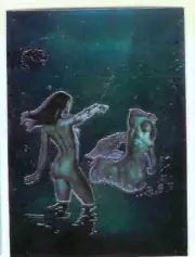 Boris-The Best of Boris-1994-No 64 Diana and Actaeon Chromium Card-Trading Cards