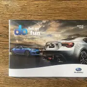 2018 SUBARU BRZ TS STI AUSTRALIA PREMIUM BROCHURE