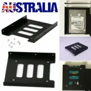 2.5 Inch To 3.5 Inch SSD HDD Adapter Rack Hard Drive SSD Mounting Bracket Black