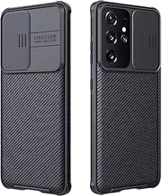 CloudVally Samsung Galaxy S21 Ultra Case with Camera Cover, Full-Body Protective & Slim Fit, Camera Protection Case Only for Samsung Galaxy S21 Ultra 5G 6.8 inch (2021 Release), Black
