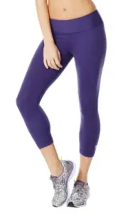 Zumba Perfect Capri Leggings - Starry Sky Purple ~ XS S XL XXL ~ Free Ship!