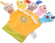 Music-Enhanced Finger Puppets Set Charming Animal Toys for Boys Girls for Storytelling Communication