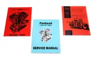 1948-1957 Panhead Book Set fits Harley Davidson