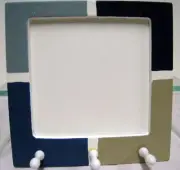 New Picture Frame Wall Key Rack 3 Hooks For Keys - Photo Frames