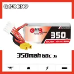 GNB高能350MAH 3S 11.1V 60C XT30 小無刷航模無人機FPV高倍率鋰電池