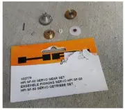 Vintage RC Car HPI SF-50 Servo Gear Set 102779 Old Stock New
