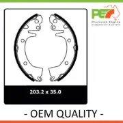 New *PROTEX* Brake Shoes - Rear For MITSUBISHI CORDIA AB 2D L/B FWD. (for: Mitsubishi)